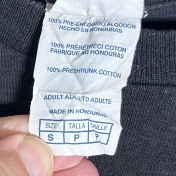 VNTG U.S. Navy Seals Seal Team 6 T Shirt Men’s Size S Black Yellow Logo Military - Picture 8 of 13